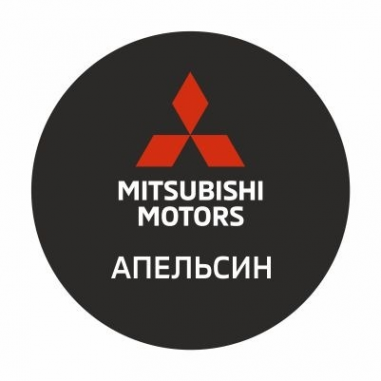 Логотип компании Mitsubishi Апельсин